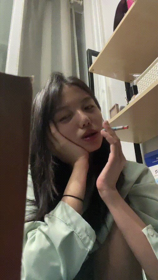 신작 ✨ 핑크잠옷녀 【소주병녀 】 _담타 후 자위분수